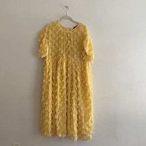 Sister Jane yellow midi dress